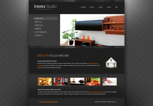 Website laten maken met Interieur en Meubels 424 webdesign